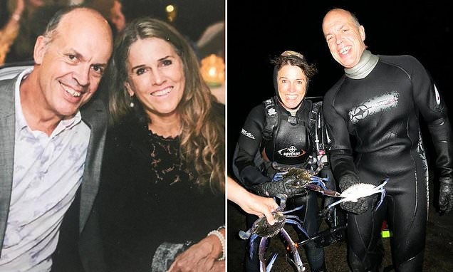 Woman describes the moment her husband was mauled to death by a shark