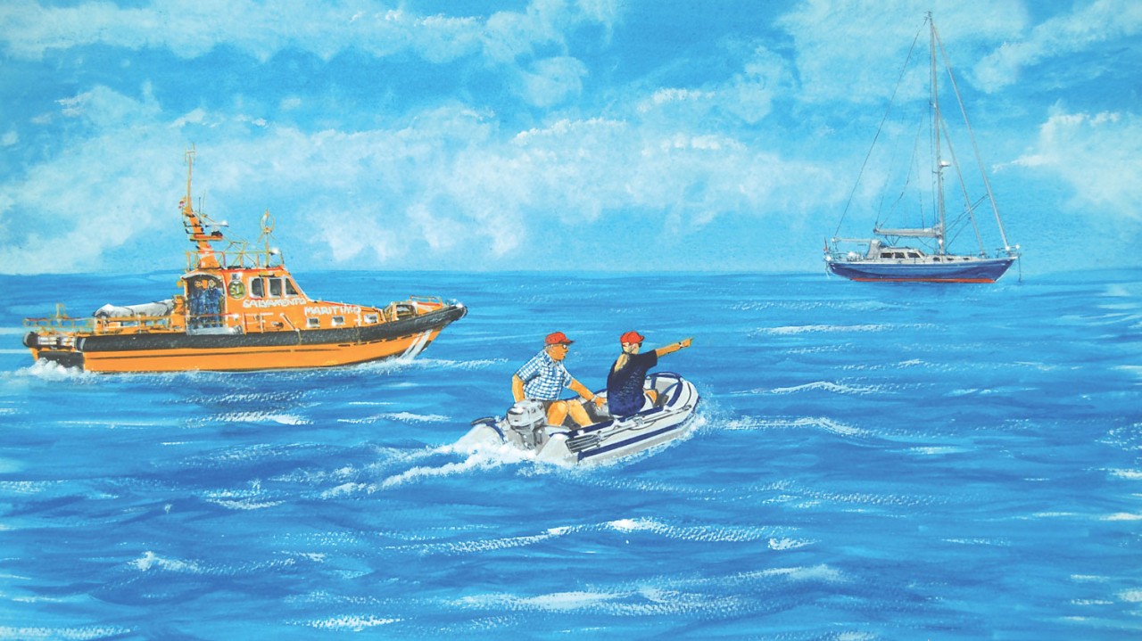 “My 38ft yacht was disappearing over the horizon” – a PBO reader makes chase!