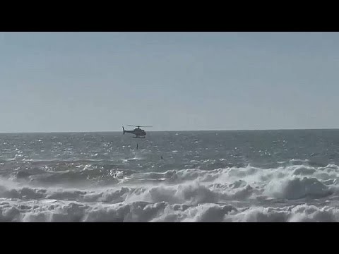 Lifeguards save 18 swimmers from treacherous conditions in Biarritz