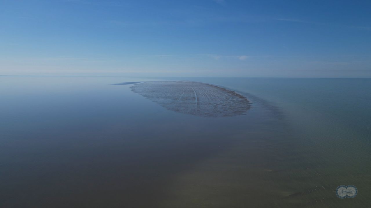 Russian scientists discover a new island in the Caspian Sea — the world's largest inland body of water