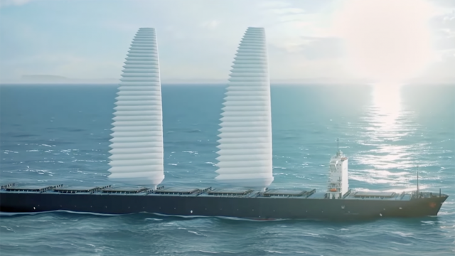 Michelin (Yes, That Michelin) Just Unveiled Giant New Inflatable Sails That Increase a Ship’s Fuel Efficiency by 20%