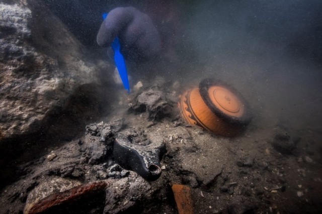 Ancient Greek Shipwreck Loaded with Treasures Discovered off Egypt