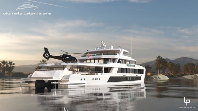 This New Line of Solar-Powered Catamarans Want to Take the Place of Superyachts