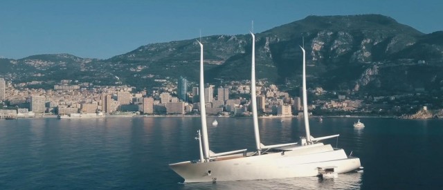 Investigation reveals that German taxpayers funded the construction of sanctioned Russian oligarch’s $500 million yacht – 470 feet long and spread across eight decks, it is the largest sailing yacht in the world. The masts of this lavish vessel alone are taller than Big Ben.
