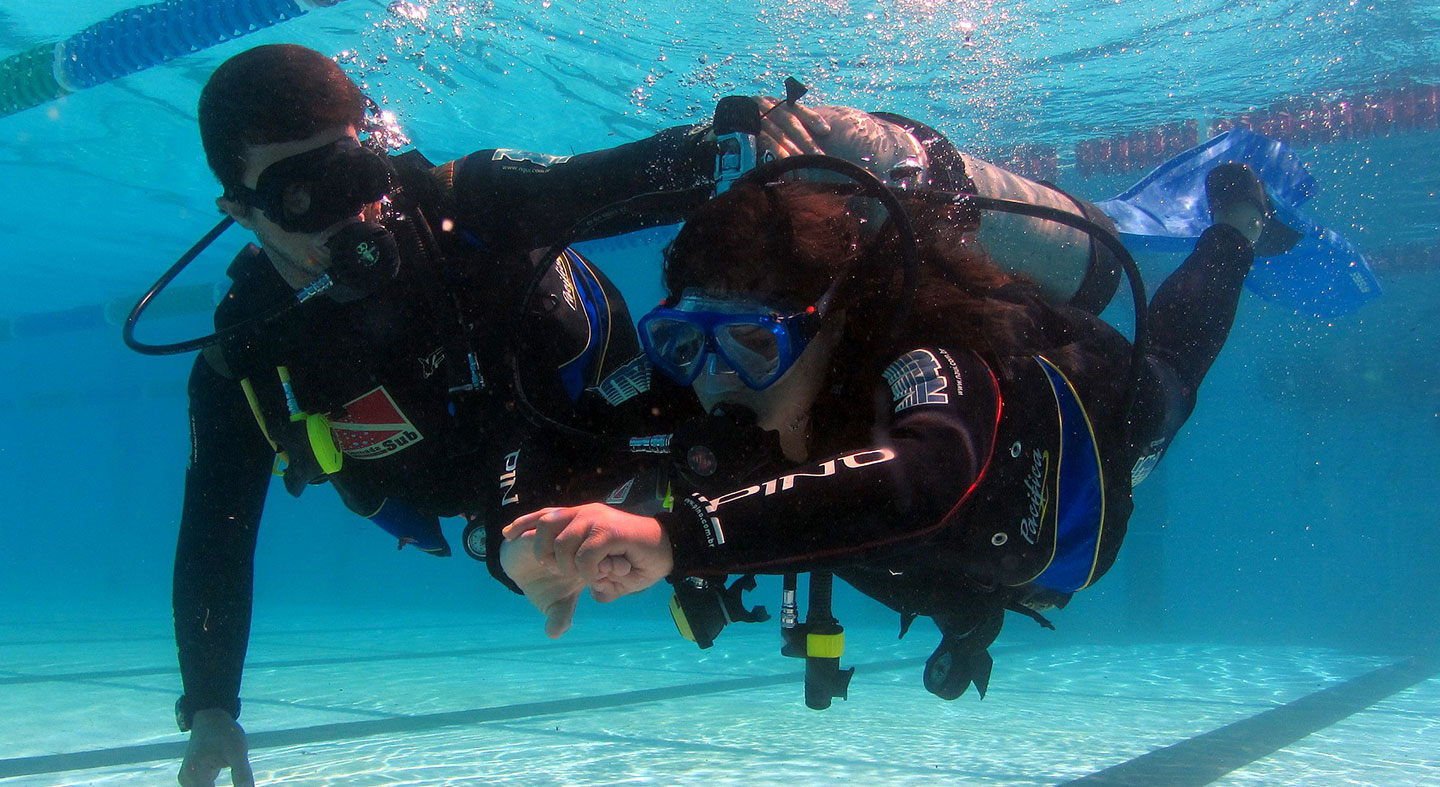 Tandem Scuba Diver